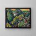 Landskap vid stranden av Lake Léman - Alexej von Jawlensky — inramlat konstverk på väggen