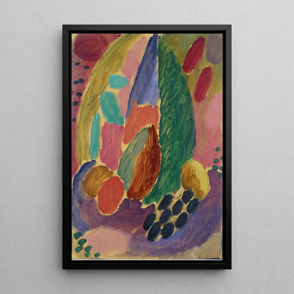 Reproduktion av målningen Stor variation - Alexej von Jawlensky