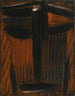 Meditation Noir Orange Lumineux - Alexej von Jawlensky — vy av konstverket
