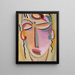 Meditation av den mystiska huvudet - Alexej von Jawlensky — inramlat konstverk på väggen