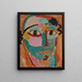 Tête mystique La Merveille - Alexej von Jawlensky — inramlat konstverk på väggen