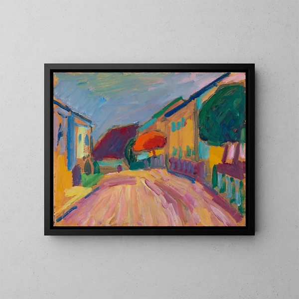 Croquis de Murnau - Alexej von Jawlensky — inramlat konstverk på väggen
