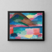 Sommardag i Ascona - Alexej von Jawlensky — inramlat konstverk på väggen