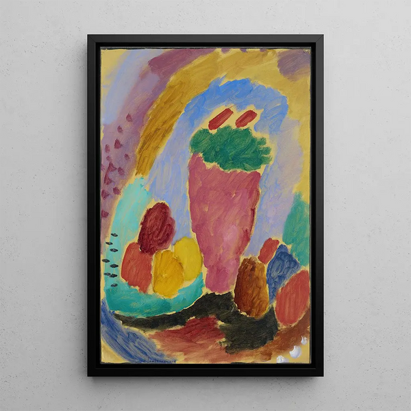 Reproduktion av målningen Naturtavla - Alexej von Jawlensky