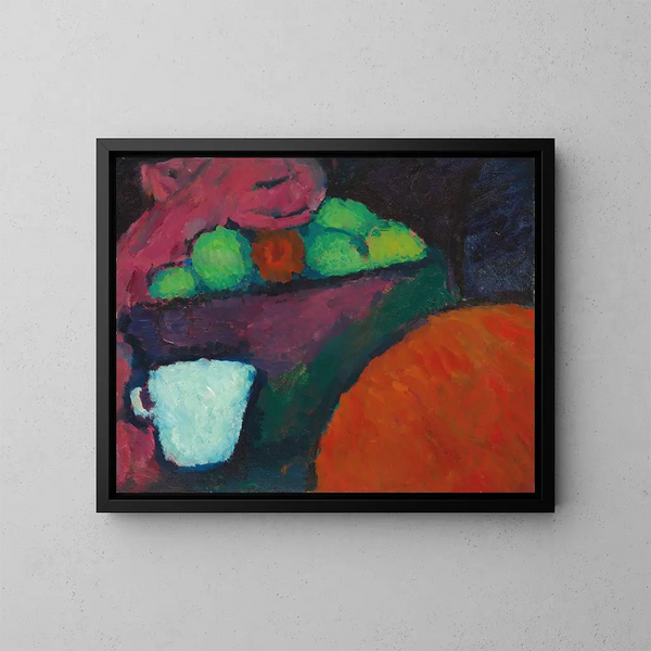 Naturtavla med kopp - Alexej von Jawlensky — inramlat konstverk på väggen