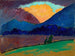 Sommarkväll i Murnau - Alexej von Jawlensky — vy av konstverket