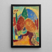 Reproduktion av målningen Le Chemin orange - Alexej von Jawlensky
