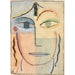 Reproduktion av målningen Tête féminine - Alexej von Jawlensky