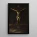 Reproduktion av målningen Le Christ en croix - Alexis Marie Louis Douillard
