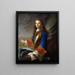 Charles François Marie de Custine Chevalier de Wiltz - Alexis Simon Belle — inramlat konstverk på väggen