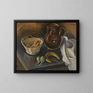 Alfrd Justitz - Still Life With White Basket.webp