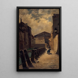 AlfredLouis Bahuet - La Bivre ruelle des Gobelins.webp