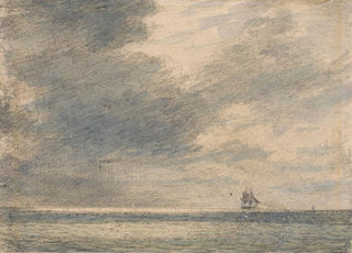 Alfred Abram Constable - Evening at Sea.webp