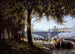 Le Pont des Saint-Pères - Alfred Alexandre Delauney — vy av konstverket