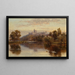 En vy över Windsor Castle - Alfred Augustus Glendening — inramlat konstverk på väggen