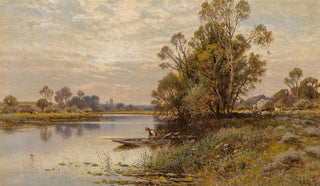 Alfred Augustus Glendening - The Thames above Sunbury.webp