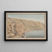 Vue de La Rambla de Castro près de Port Orotava Tenerife - Alfred Diston — inramlat konstverk på väggen