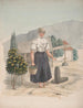 Femme d'El Miradero Tenerife - Alfred Diston — vy av konstverket