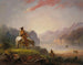Solnedgång över Wind River - Alfred Jacob Miller — vy av konstverket
