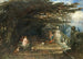 Terrasse de Haddon Hall - Alfred Joseph Woolmer — vy av konstverket