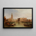 Vue de Venise - Alfred Pollentine — inramlat konstverk på väggen