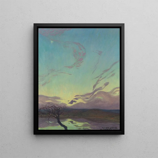 Alfred Proessdorf - Landscape at dusk.webp