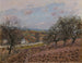 Bougival - Alfred Sisley — vy av konstverket