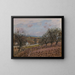 Bougival - Alfred Sisley — inramlat konstverk på väggen