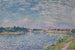 La Seine à Saint-Mammès le soir - Alfred Sisley — vy av konstverket