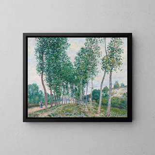 Alfred Sisley - Lalle des peupliers au bord du Loing.webp