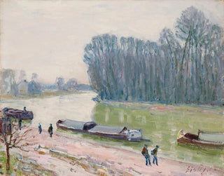 Alfred Sisley - Pniches sur le Loing.webp