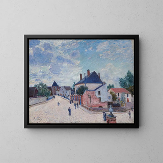 Alfred Sisley - Street in Moret.webp