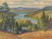 Landskap i Finland - Alfred William Finch — vy av konstverket