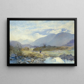 Alfred William Hunt - Capel Curig With Snowdon And The Glyders In The Distance North Wales.webp