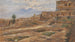 Vue sur Castel Sant'Elmo - Alfred Zoff — vy av konstverket