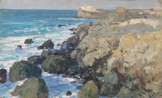 Alfred Zoff - Kste bei Forio auf Ischia.webp