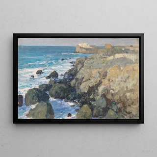 Alfred Zoff - Kste bei Forio auf Ischia.webp