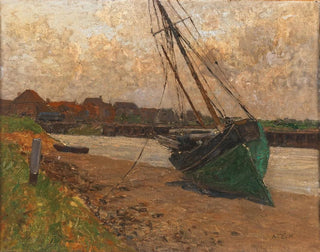 Alfred Zoff - Motiv aus Nieuport Belgien.webp
