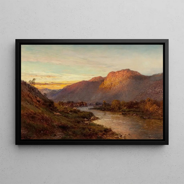 Alfred de Branski - Below the Falls of Glenfinlas Scotland.webp