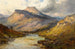 Loch Lomond, en öringström nära Stirling - Alfred de Bréanski — vy av konstverket