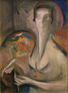 Självporträtt - Alice Bailly — vy av konstverket