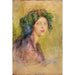 Reproduktion av målningen Bacchante triste - Alice Pike Barney
