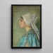 Reproduktion av målningen Bonnet breton - Alice Pike Barney