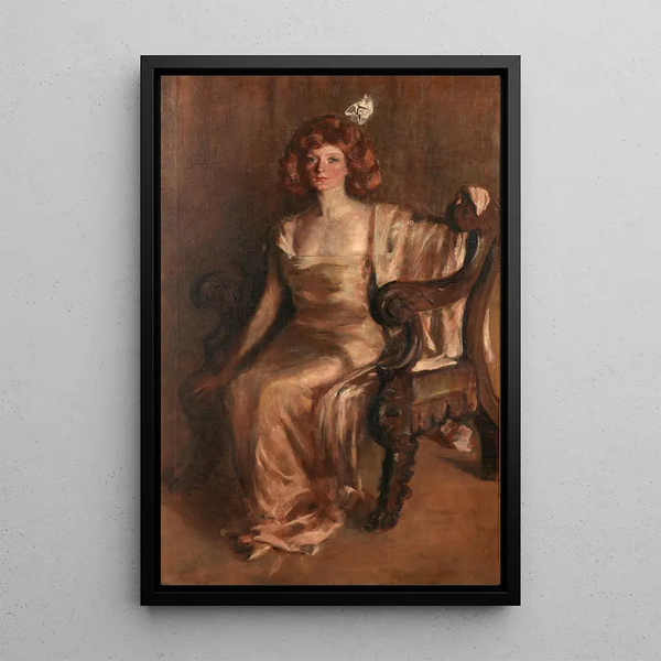 Reproduktion av målningen Evalina Palmer Sicilianos - Alice Pike Barney