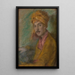 Turban doré - Alice Pike Barney — inramlat konstverk på väggen