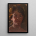 Reproduktion av målningen Tête de l'artiste - Alice Pike Barney