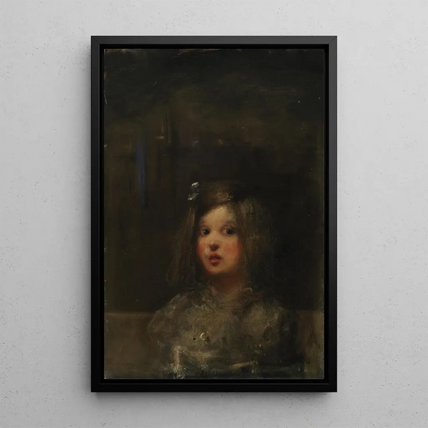 Infante - Alice Pike Barney — inramlat konstverk på väggen