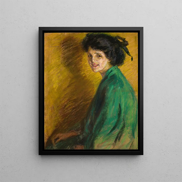 Léger - Alice Pike Barney — inramlat konstverk på väggen
