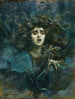 Medusa Laura Dreyfus Barney - Alice Pike Barney — vy av konstverket