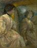 Reflektion av spegeln - Alice Pike Barney — vy av konstverket